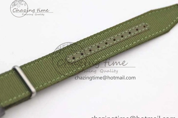 MIROTIME 0119 Packable Mark XVIII ‘TOPGUN SFTI’ Ceramic M+F Best Edition Black Dial on Green Nylon Strap 7048